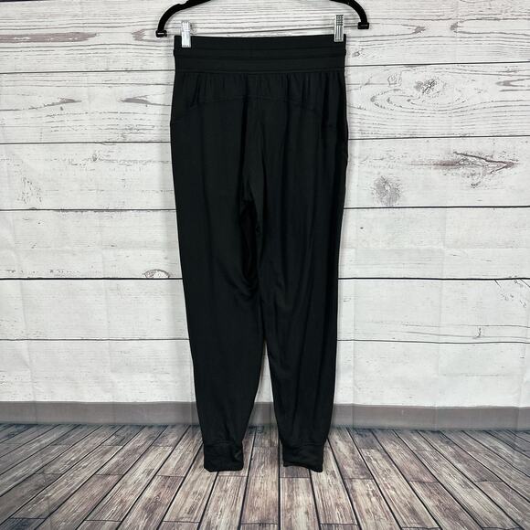 Lululemon Jogger Womens 4 Black Ready To High-Rise Tapered Soft Drawstring - Picture 3 of 10